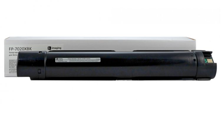 Тонер-картридж F+ FP-7020XBK черный, 23 600 страниц, для Xerox моделей VL C7020/C7025/C7030 - фото 1