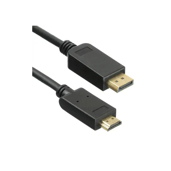 

Кабель интерфейсный DisplayPort-HDMI GoPower 00-00027493 1.8M BLACK, 00-00027493