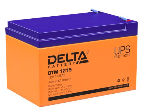 Батарея Delta DTM 1215 - фото 1