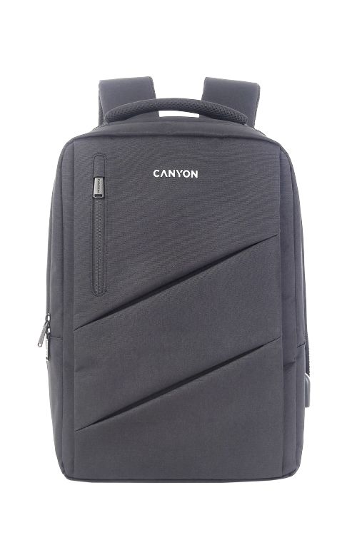 Рюкзак для ноутбука Canyon CNS-BPE5GY1 до 15.6", полиэстер, серый