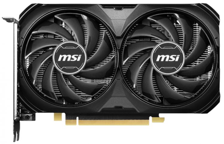 

Видеокарта PCI-E MSI GeForce RTX 4060 Ti VENTUS 2X BLACK OC (RTX 4060 Ti VENTUS 2X BLACK 8G OC) 8GB GDDR6 128bit 5nm 2310/18000MHz HDMI/3*DP, GeForce RTX 4060 Ti VENTUS 2X BLACK OC (RTX 4060 Ti VENTUS 2X BLACK 8G OC)