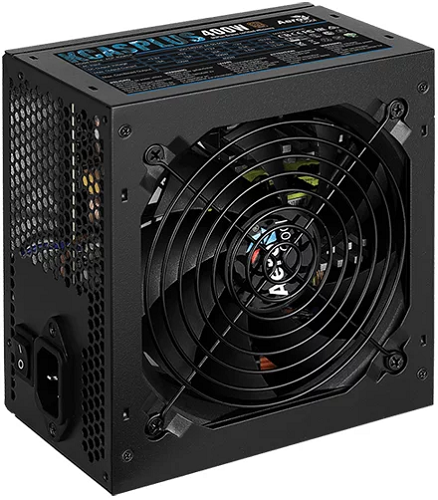 Блок питания ATX AeroCool KCAS PLUS 400W APFC, 80 PLUS Bronze, 120mm fan