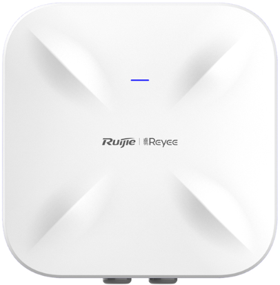 Точка доступа RUIJIE NETWORKS RG-RAP6260(G) AX1800 Wi-Fi 6 Outdoor Access Point 1775M Dual band dual radio AP Internal antenna; 1 10/100/1000 Base-T E
