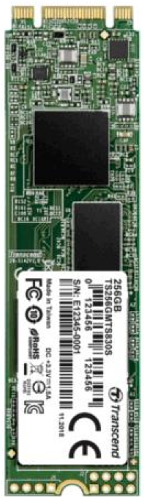 

Накопитель SSD M.2 2280 Transcend TS256GMTS830S MTS830 256GB SATA 6Gb/s 3D NAND TLC 530/400MB/s 45K/70K IOPS MTBF 1M, TS256GMTS830S