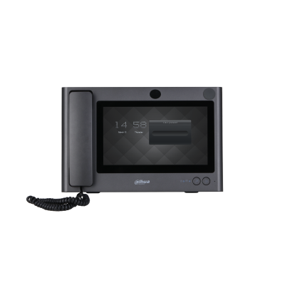 Вызывная панель Dahua DHI-VTS5340B 4 канала 720P, 10" емкостный ЖК-дисплей, поддерживает два режима