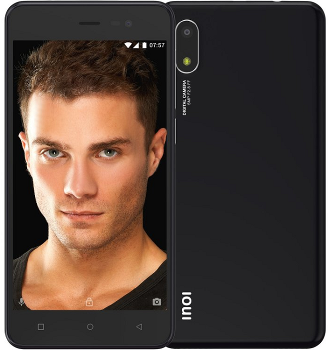 

Смартфон INOI 2 2021 4660042757766 black, 5" FW TN, 4G, 1Гб/8Гб, 2500 мАч, 2 2021