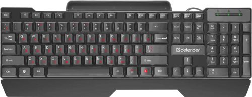 Клавиатура Defender Search HB-790 RU 45790 черный,полноразмерная