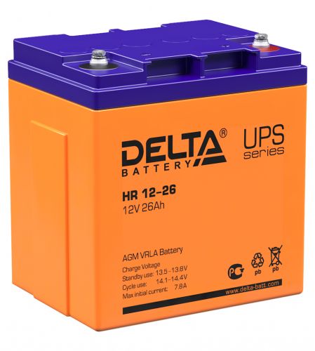 Батарея Delta HR 12-26 - фото 1