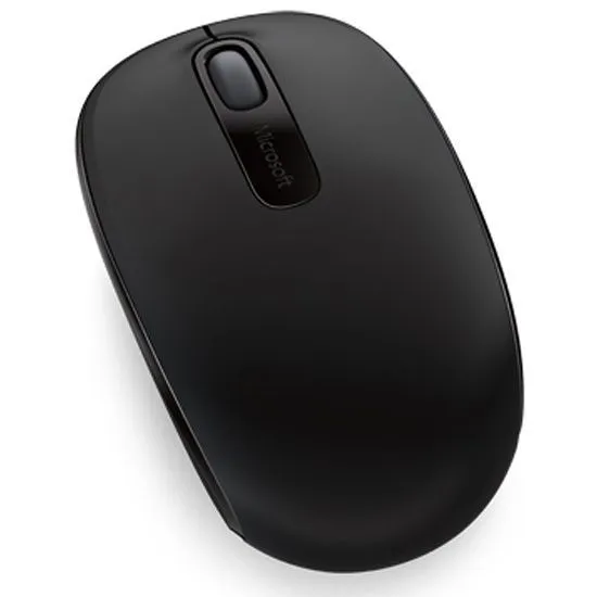 Мышь Wireless Microsoft U7Z-00003 Mobile Mouse 1850 черная оптическая (1000dpi) USB для ноутбука (2but) цена и фото