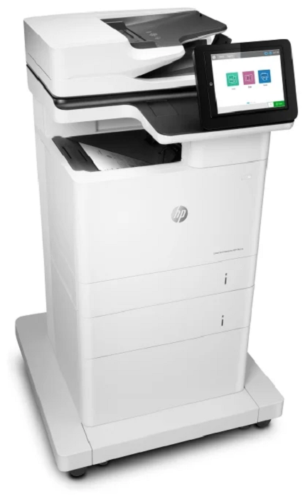 

МФУ лазерное черно-белое HP LaserJet Enterprise MFP M635fht 7PS98A А4, 1200dpi, 61ppm, duplex,ADF150,USB/LAN, 1.5Gb, HDD 500Gb,3 trays 100+2х550,fax, LaserJet Enterprise MFP M635fht