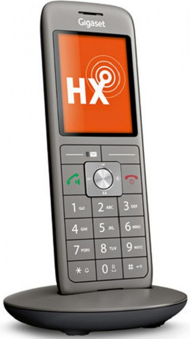 Дополнительная трубка DECT Gigaset CL660HX HSB RUS S30852-H2862-S301 черная для CL660