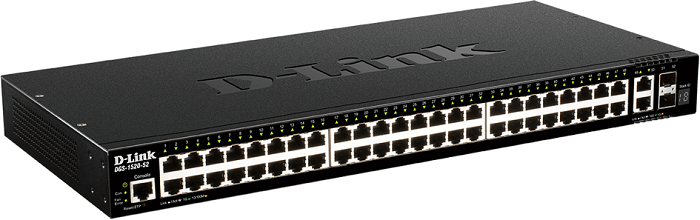 

Коммутатор D-link DGS-1520-52/A1A 48x10/100/1000, 2x10Gb, 2xSFP+, Layer 3 Stackable Smart Managed, DGS-1520-52/A1A