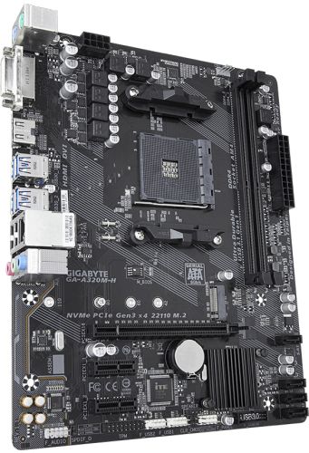 Материнская плата mATX GIGABYTE GA-A320M-H