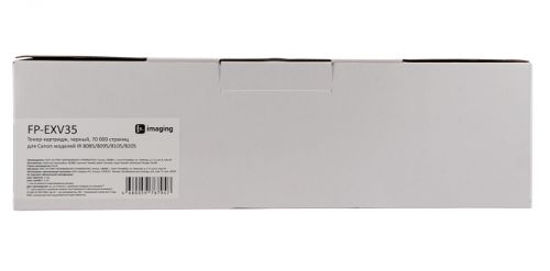 Тонер-картридж F+ FP-EXV35 черный, 70 000 страниц, для Canon моделей IR 8085/8095/8105/8205