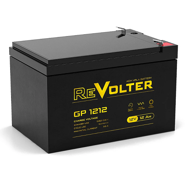 Батарея ReVolter GP 1212 12 V, 12Ah