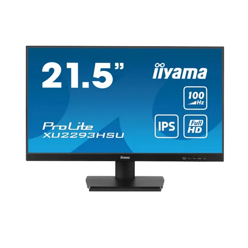 

Монитор 21,5" Iiyama ProLite XU2293HSU-B6 1920x1080, 16:9, LED, IPS, 250cd, 1000:1, 1ms(MPRT), 178/178, HDMI, DP, 2хUSB 2.0, аудио, tilt, VESA 100х100, ProLite XU2293HSU-B6