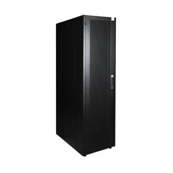 Шкаф напольный 19", 42U Datarex DR-721551 телекоммуникационный 600х1200, передняя дверь перфорация,