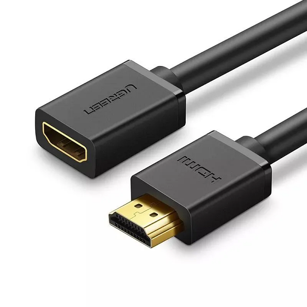 

Кабель HDMI UGREEN HD107 10142_ Male to Female. Длина: 2м. Цвет: черный, HD107