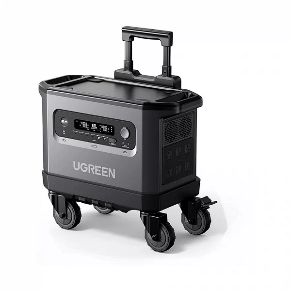 

Электростанция UGREEN GS2200 15357_ портативная 2048Wh/ 2200W AC*4 EU. Цвет: темно-серый, GS2200