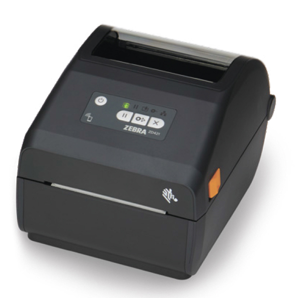 Принтер термотрансферный Zebra ZD421 ZD4A043-30EM00EZ для печати этикеток ТТ (74/300M) ; 300 dpi, USB, USB Host, Modular Connectivity Slot, BTLE5, EU