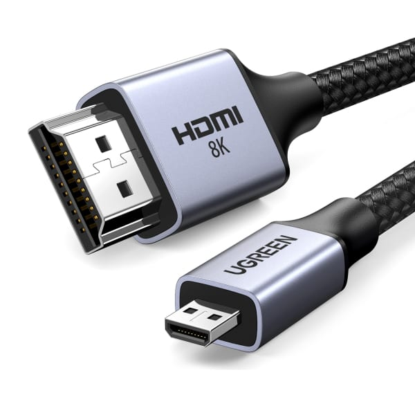 

Кабель HDMI UGREEN HD164 15517_ 8K. Длина: 2м. Цвет: серый космос, HD164