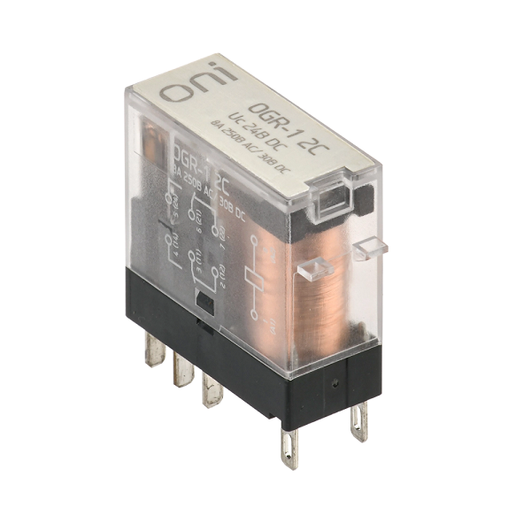 

Реле IEK OGR-1-2C-DC24V-L-B промежуточное Oni OGR-1 24В, OGR-1-2C-DC24V-L-B