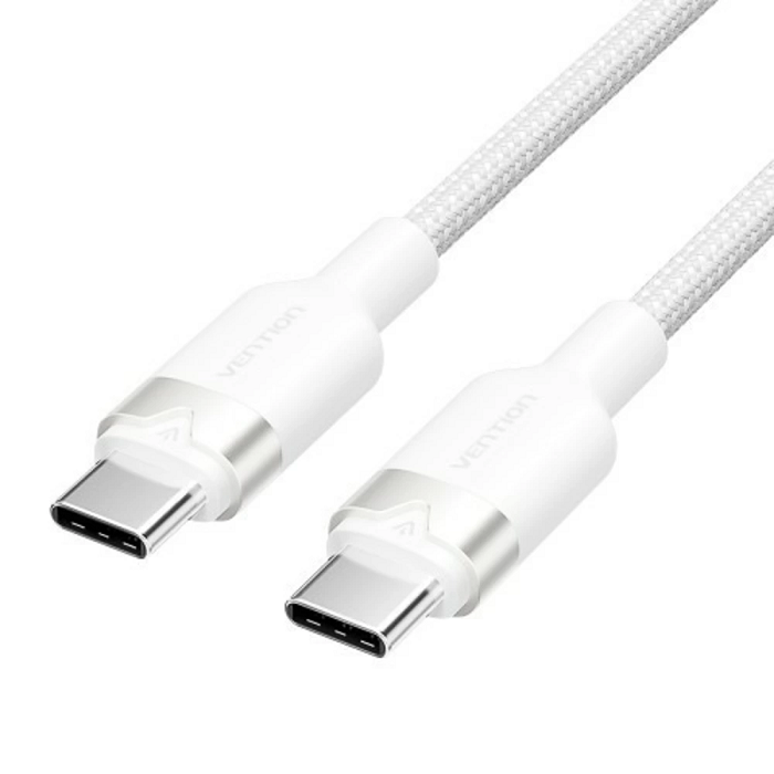 

Кабель Vention TRDWF USB 2.0 CM/CM - 1м. Белый 3А PD60W, TRDWF