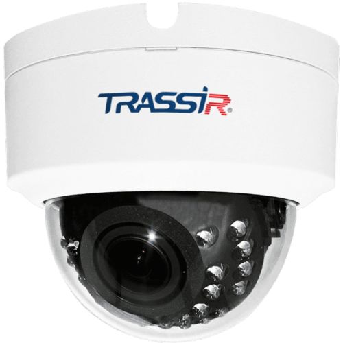 Видеокамера IP TRASSIR TR-D3123IR2 v4 2Mп, 1/2.7'' CMOS, 0.003 Лк/F1.3, 1920*1080/25 fps, H.265, 2.7