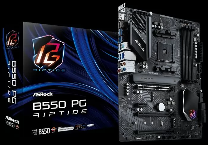 фото ASRock B550 PG RIPTIDE