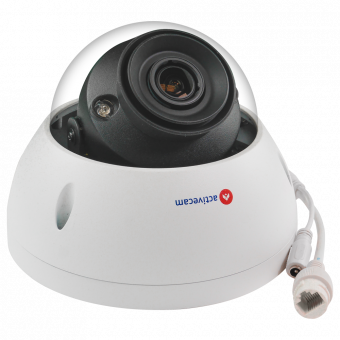 Видеокамера IP Activecam AC-D3183WDZIR5 купольная вандалозащищенная q4K (8MP) с мотор-зумом и автофокусом