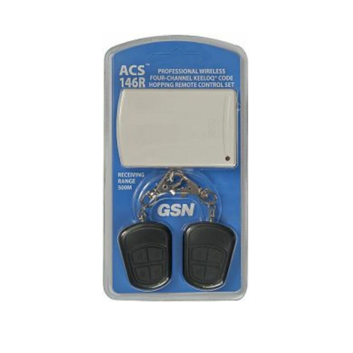 Сигнализация GSM GSN ACS-146R радиоприемн+2 пульта (4-х кнопочн.), f-раб. 433.92МГц, технолог.прыгаю - фото 1