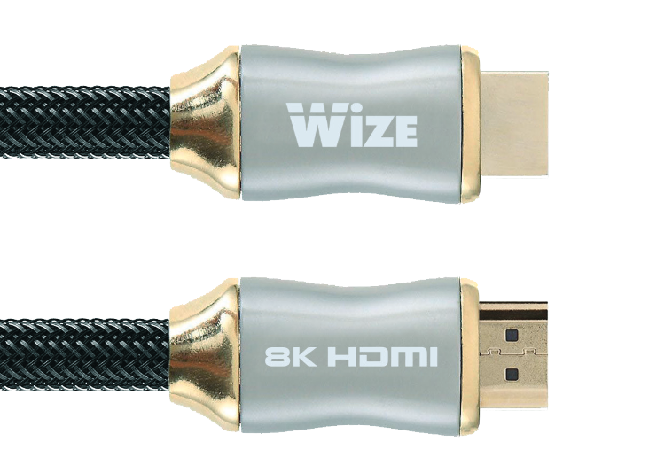 

Кабель HDMI Wize WAVC-HDMI8K-5M 5 м, v.2.1, 19M/19M, 8K/120Hz/60Hz, 4K/144Hz/120Hz 4:4:4, eARC, HDCP 2.3/EDID/ HEC/CEC/ DDC, 26 AWG, ультравысокоскоро, WAVC-HDMI8K-5M