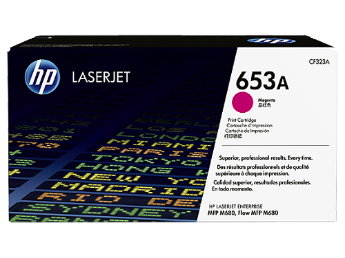 

Картридж HP 653A CF323A для Color LaserJet Enterprise M680dn/M680f/HP Color LaserJet Enterprise Flow M680z (16000стр.) пурпурный, 653A