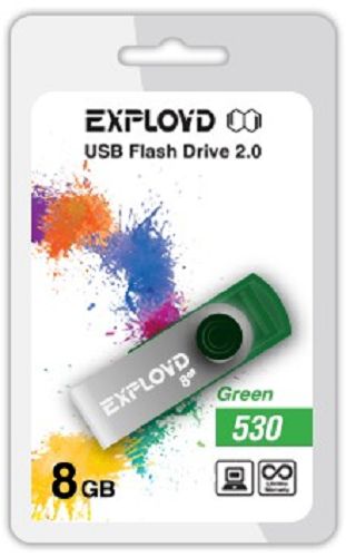 Накопитель USB 2.0 8GB Exployd 530