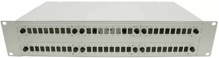 фото TELCORD КСу-48-2U 48-SC/MM-48-SC/UPC-MM62,5-2-КУ-GY