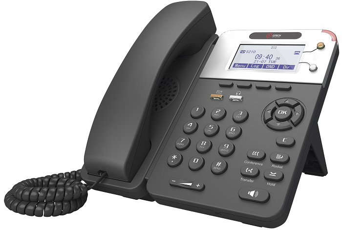 

VoIP-телефон QTECH QVP-200 2 линии SIP, 33 кл, ЖК дисплей с подсветкой “132*64”, 2*Ethernet RJ-45 LAN/PC БП в комплекте, QVP-200