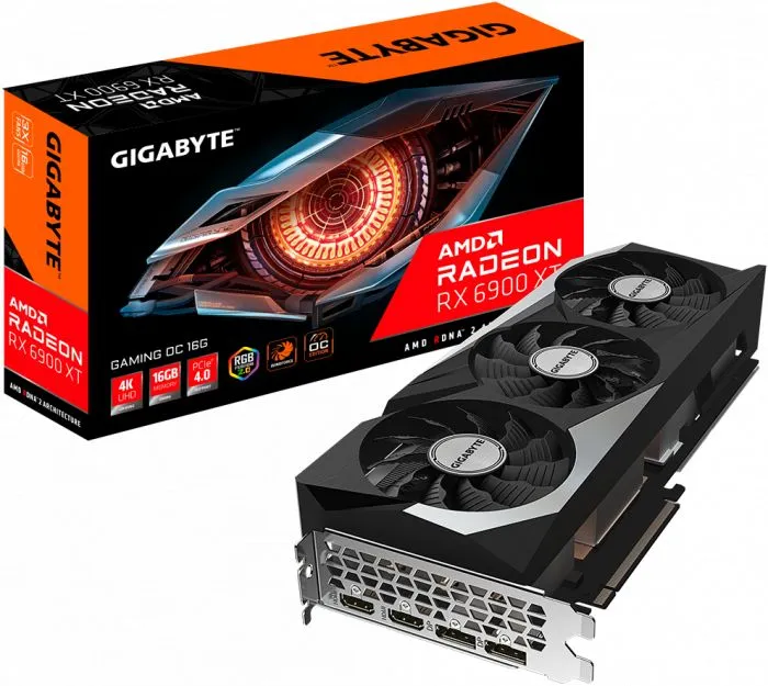 GIGABYTE Radeon RX 6900 XT GAMING OC (GV-R69XTGAMING OC-16GD)