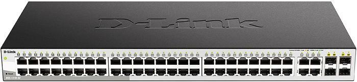 

Коммутатор D-link DGS-1210-52/F3A 48x10/100/1000Base-T, 4xCOMBO 1000Base-T/SFP, L2 Smart, DGS-1210-52/F3A