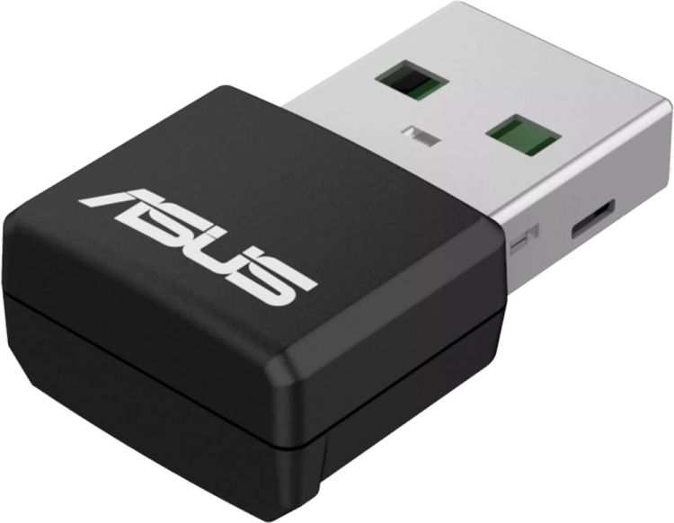 Сетевой адаптер ASUS 90IG06X0-MO0B00 USB-AX55 NANO WI FI 802.11ax/ac/a/g/n, 400 + 867 Mbps USB 3.0 Adapter