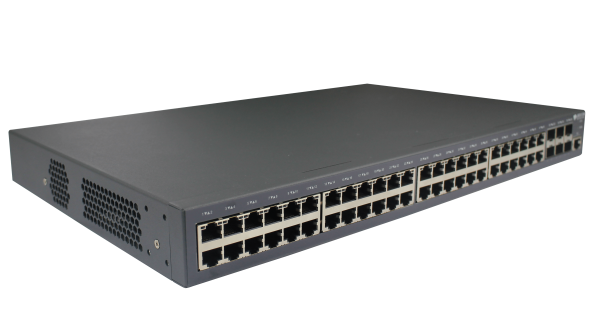 Коммутатор BDCom S3900-48P6X 48*GE POE, 8*10GE/GE SFP+, 2 power slots without power supply, the cooling fan, 1U, 19-inch rack-mounted installation, mi new foxconn pva092g12m 12v 0 24a 9025 9cm cpu power supply chassis cooling fan