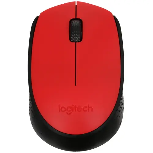 

Мышь Wireless Logitech M170 910-004648 USB, 1000 DPI, red, M170