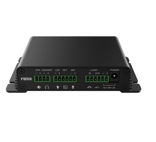Шлюз Fanvil PA2S SIP контроллер 2 SIP-линии, 2 RTSP-линии, протокол IP/RTP/RTSP для передачи медиа, аудио вход L