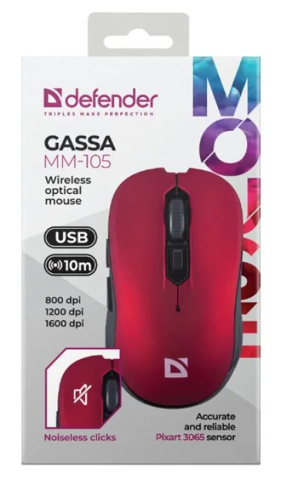 Defender Gassa MM-105 Red