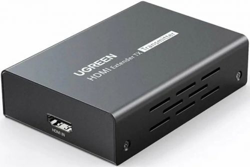 Удлинитель UGREEN CM533 80962 HDMI, 1080p (Receiver), 200м, black, цвет черный