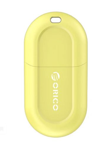 Адаптер Bluetooth Orico BTA-408-OR USB, желтый