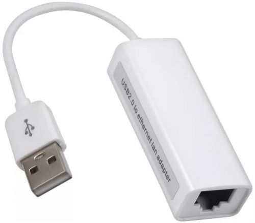 Адаптер Red Line УТ000022790 USB A/Ethernet, 100Mbit, белый - фото 2