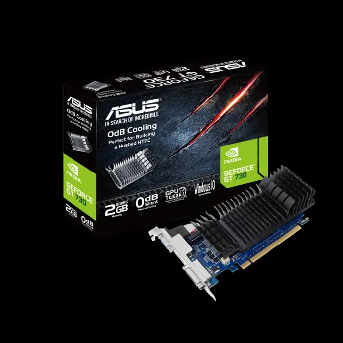 ASUS GeForce GT 730 SILENT (GT730-SL-2GD5-BRK)