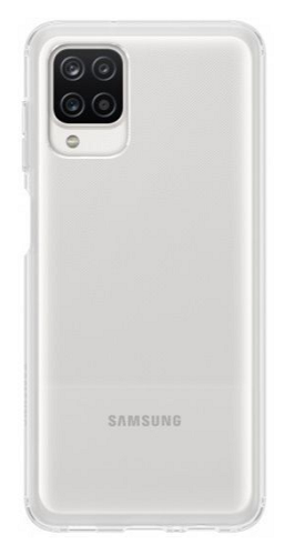 

Чехол - накладка Samsung EF-QA125TTEGRU Soft Clear Cover A12, прозрачный, EF-QA125TTEGRU