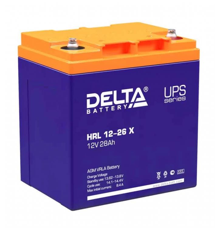 Батарея Delta HRL 12-26 X 12В, 28Ач