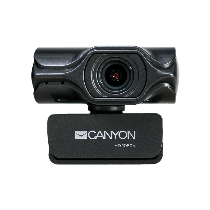 Веб-камера Canyon C6 2k Ultra full HD 3.2 Мпикс, USB2.0, grey веб камера canyon cns cwc6n 2k ultra full hd